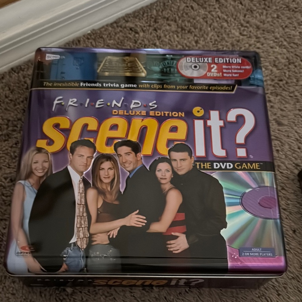 Scene it Friends Deluxe Edition DVD Game - Purple